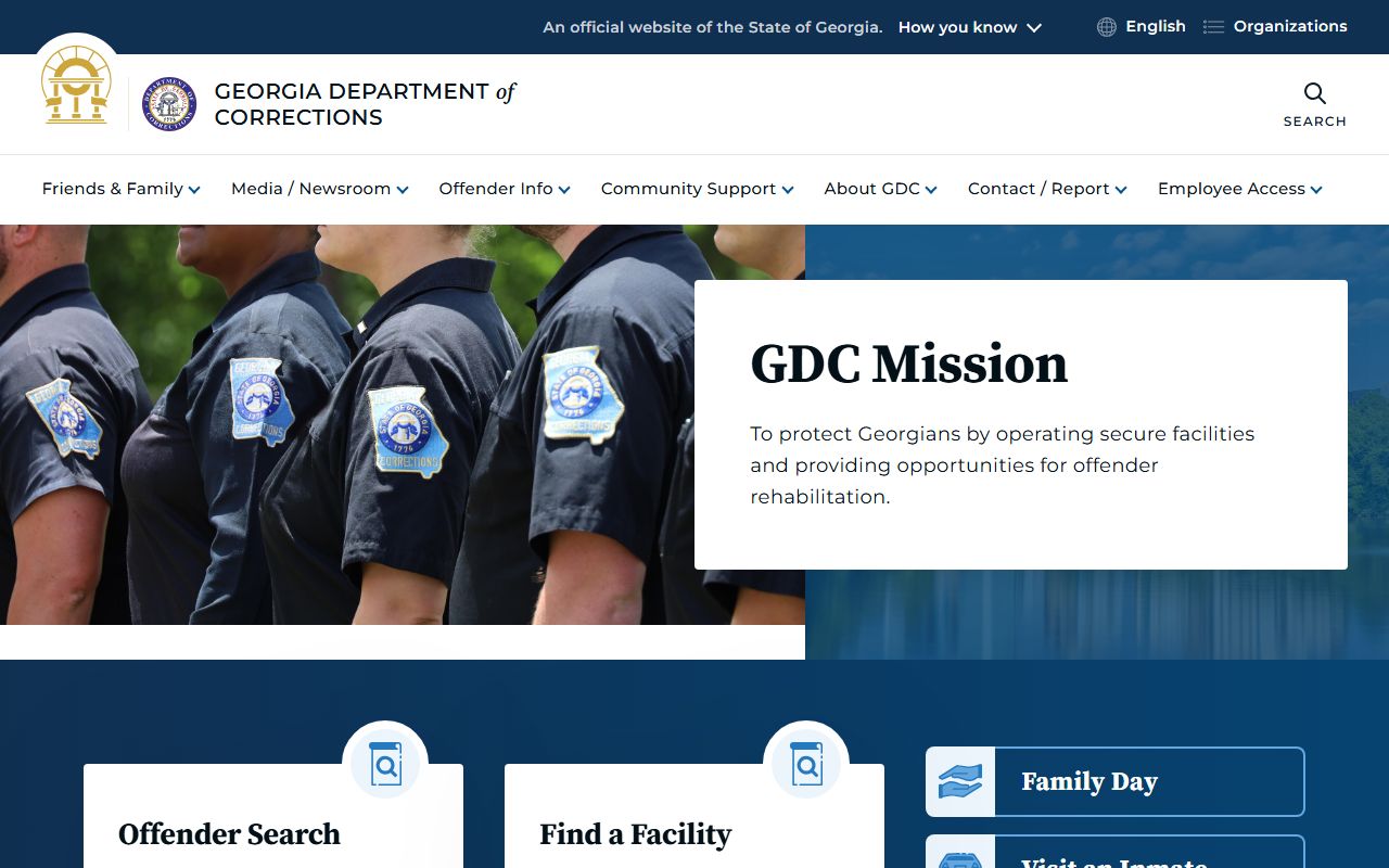 Wilkinson County inmate records Georgia Department of Corrections search source
